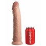 Gode réaliste Pipedream - King Cock Silicone Naturel