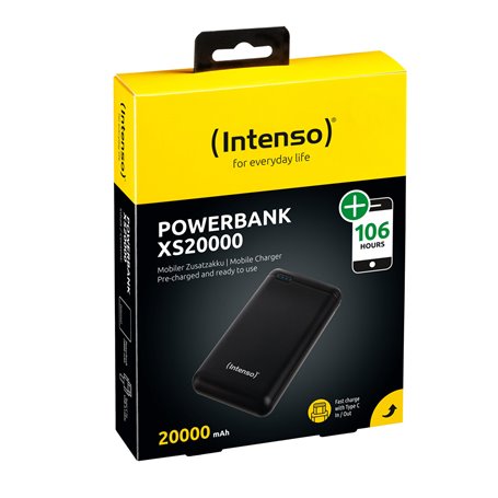 Powerbank INTENSO XS20000 Noir 20000 mAh