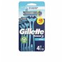 Rasoirs Jetables Gillette SENSOR 3 COOL (4 Unités)