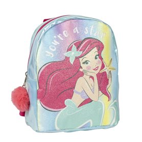 Sac à dos Casual Disney Princess Bleu 19 x 23 x 8 cm