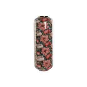 Vase Home ESPRIT Multicouleur Rose Métal 25 x 25 x 69