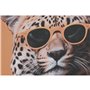 Cadre Home ESPRIT Jaune Bleu Moderne animaux 50 x 3 x 70 cm (3 Unités)