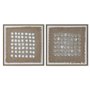 Cadre Home ESPRIT Blanc Beige Moderne 60 x 3