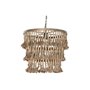 Suspension Home ESPRIT Marron Naturel Bois Métal 50 W 53 x 53 x 123 cm