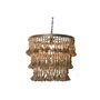 Suspension Home ESPRIT Marron Naturel Bois Métal 50 W 53 x 53 x 123 cm