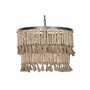 Suspension Home ESPRIT Marron Naturel Bois Métal 50 W 61 x 61 x 117 cm