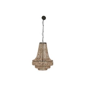 Suspension Home ESPRIT Marron Naturel Bois Métal 56