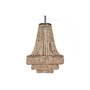 Suspension Home ESPRIT Marron Naturel Bois Métal 56,5 x 56,5 x 144 cm