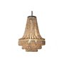 Suspension Home ESPRIT Marron Naturel Bois Métal 56,5 x 56,5 x 144 cm