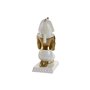 Figurine Décorative Home ESPRIT Blanc Doré Résine Oriental Égyptien 12,5 x 17 x 25 cm (2 Unités)