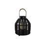 Bougeoir Home ESPRIT Noir Métal 26,5 x 26,5 x 28 cm