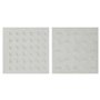 Décoration murale Home ESPRIT Blanc Bois MDF Moderne 80 x 6