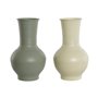 Vase Home ESPRIT Vert Crème Métal 20 x 20 x 34