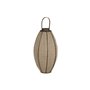 Bougeoir Home ESPRIT Naturel Jute Bambou 37 x 37 x 70 cm