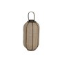 Bougeoir Home ESPRIT Naturel Jute Bambou 33 x 33 x 61