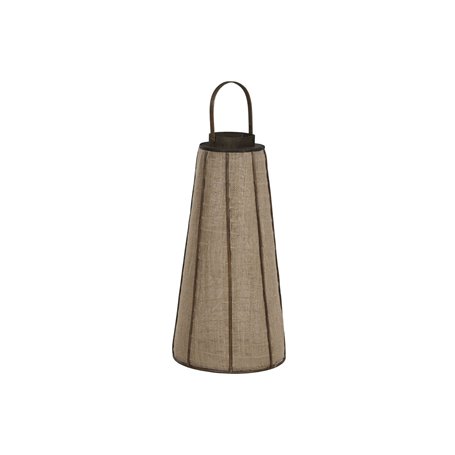 Bougeoir Home ESPRIT Naturel Jute Bambou 33