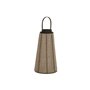 Bougeoir Home ESPRIT Naturel Jute Bambou 30