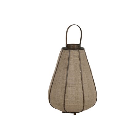 Bougeoir Home ESPRIT Naturel Jute Bambou 41