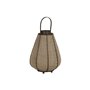 Bougeoir Home ESPRIT Naturel Jute Bambou 36 x 36 x 48