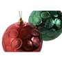 Boules de Noël Home ESPRIT Rouge Vert PVC 20 x 10 x 30 cm (2 Unités)