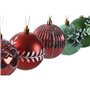 Boules de Noël Home ESPRIT Rouge Vert PVC 16 x 16 x 24 cm (2 Unités)