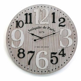 Horloge Murale Versa Bois MDF (4