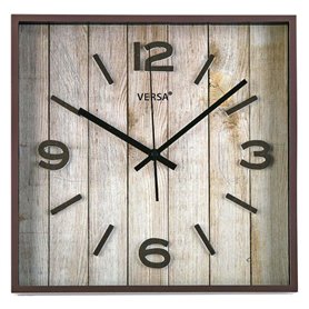 Horloge Murale Versa Marron Plastique Escandinavo/Nórdico 4