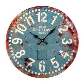 Horloge Murale Versa Old Town Métal (4 x 40 x 40 cm)