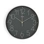 Horloge Murale Versa Alumin G Gris Aluminium 4