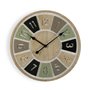 Horloge Murale Versa Bois MDF Bois MDF/Verre (4