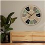 Horloge Murale Versa Bois MDF Bois MDF/Verre (4,5 x 60 x 60 cm)