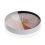 Horloge Murale Versa Verre Plastique 4 x 30 x 30 cm