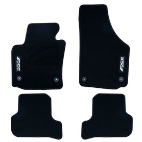 Set de tapis de voitures OCC Motorsport OCCST0015LOG Seat Leon Mk2 5 Pièces