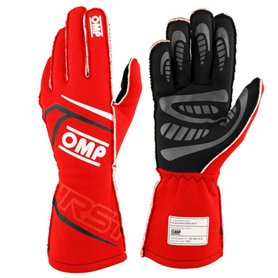 Gants de karting OMP OMPIB0-0776-A01-061-L Rouge L FIA 8856-2018