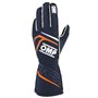 Gants OMP Orange L FIA 8856-2018 Blue marine