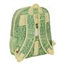 Cartable Mufasa Vert Beige 27 x 33 x 10 cm
