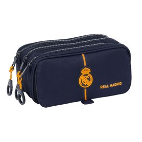 Trousse Fourre-Tout Triple Real Madrid C.F. 2nd Kit 24/25 Blue marine 21