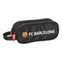 Trousse Fourre-Tout Double F.C. Barcelona Black Noir 21 x 8 x 6 cm