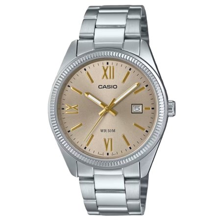 Montre Homme Casio DATE - CHAMPAGNE - ARABS NUMBERS (Ø 38