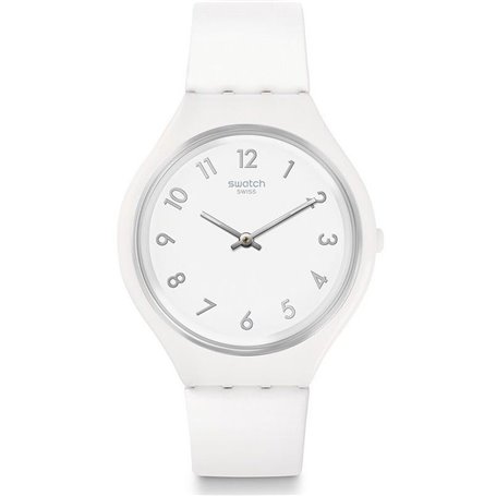 Montre Homme Swatch SVUW101 Blanc (Ø 40 mm)