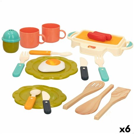 Cuisinière jouet Colorbaby My Home 17 Pièces 19