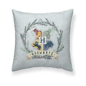 Housse de coussin Harry Potter Hogwarts Christmas Gris clair 50 x 50 cm