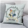 Housse de coussin Harry Potter Hogwarts Christmas Gris clair 50 x 50 cm