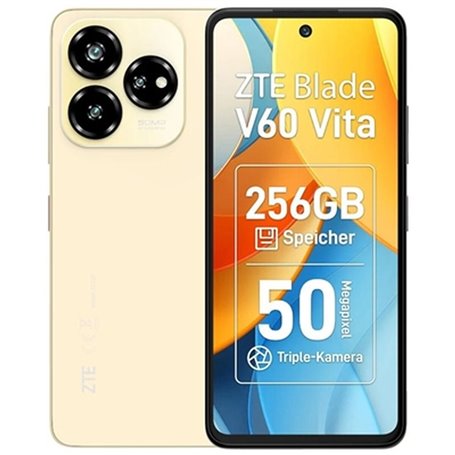 Smartphone ZTE P606F10-GOLD Octa Core 6 GB RAM 256 GB Doré