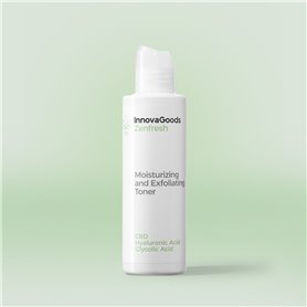 Tonique Hydratant et Exfoliant pour le Visage CBD Zenfresh InnovaGoods 150 ml