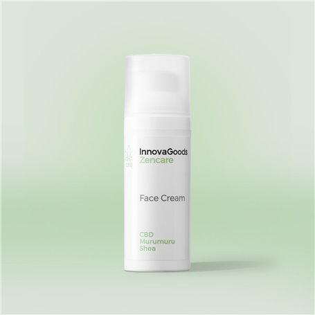 Crème Hydratante pour le Visage CBD Zencare InnovaGoods 50 ml