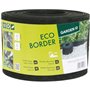 Bordure de jardin en caoutchouc recyclé - GARDEN ID Eco Border - 5 m H10 cm - Indestructible - Flexible