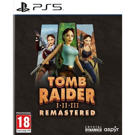 Tomb Raider I-III Remastered Starring Lara Croft - Jeu PS5