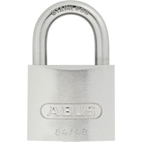 Cadenas en laiton massif - ABUS - 84IB/40 - Anse inox - Pieces intérieures anti-corrosion