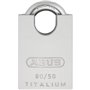 Cadenas en aluminium spécial - ABUS - 90RK/50 - Anse protégée - Cylindre interchangeable - Protection intempéries